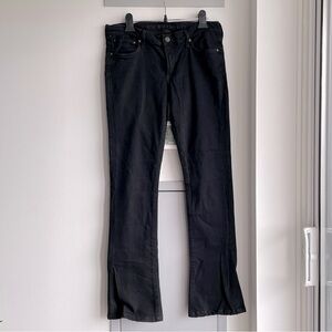 CITIZENS OF HUMANITY Black Straight Jeans